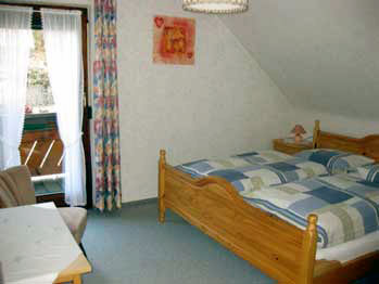 Slaapkamer vakantieappartement